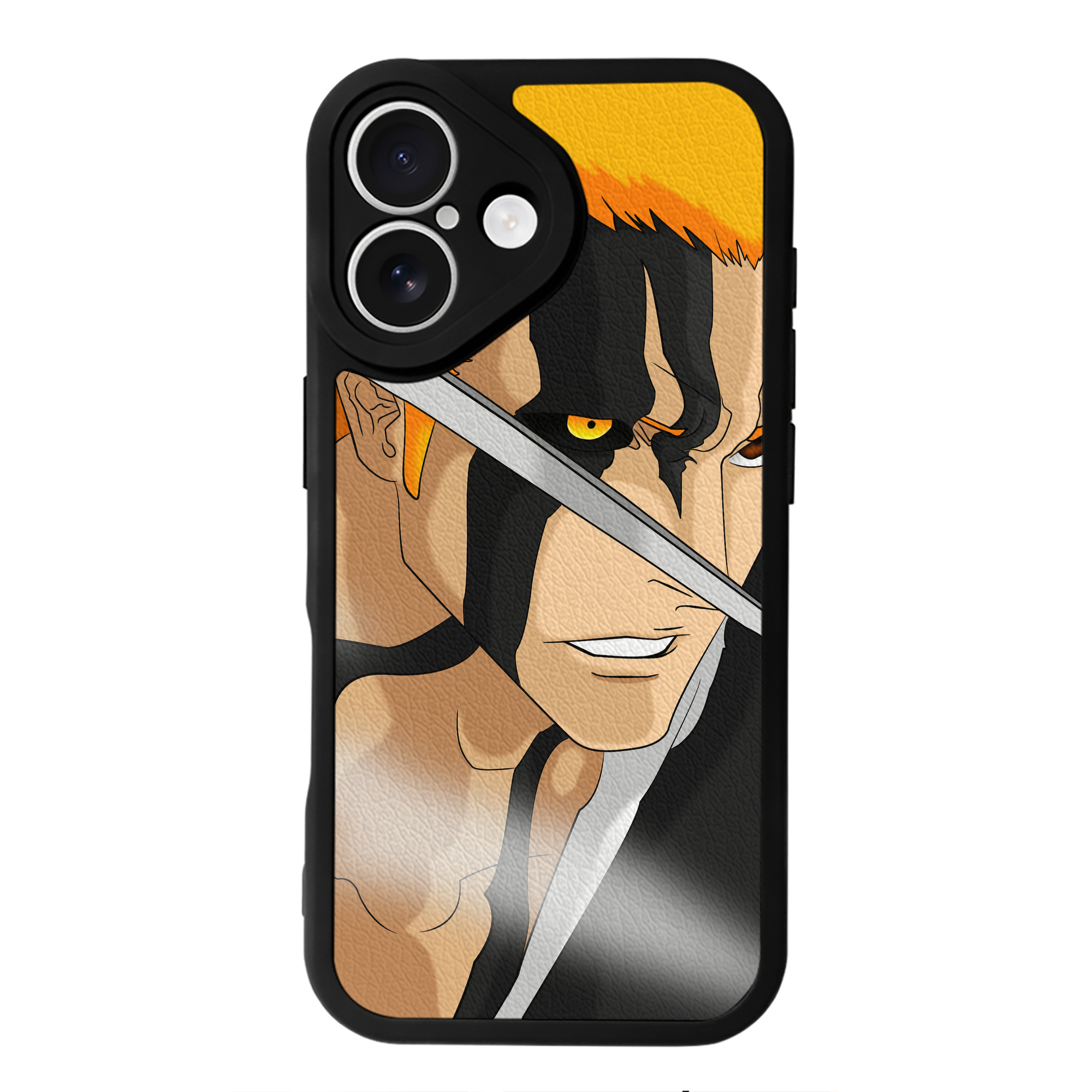 （画像用） ブリーチ BLEACH 【iPhone 16シリーズ対応】シリコンスマホケース（レザー調） 材質：シリコン